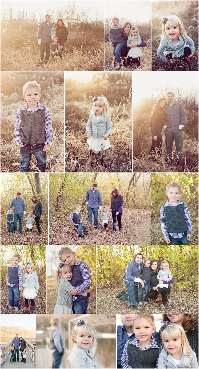 Minneapolis Family Photographer • Fall Family Portraits in Bloomington