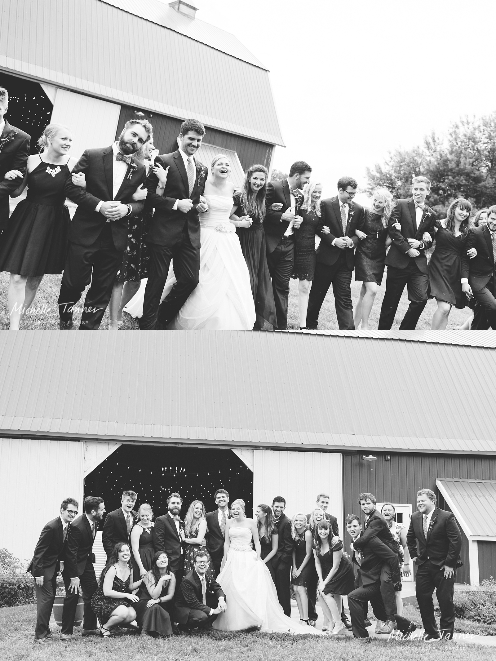 Creative Wedding Party Pictures