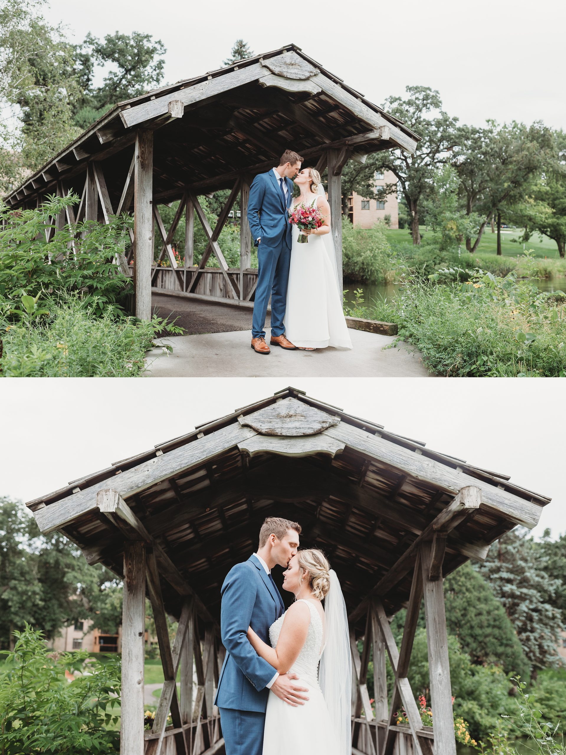 Covered Bridge Minnesota Wedding Photography